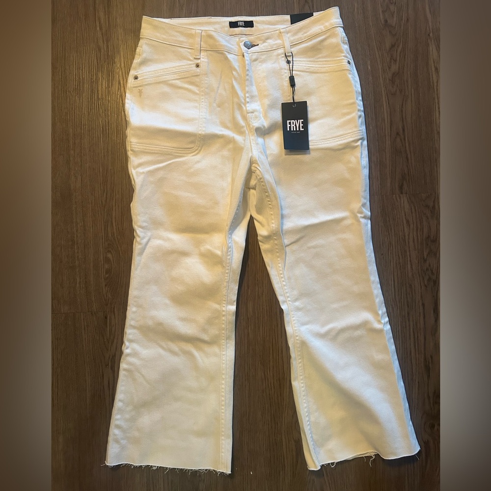 NWT Frye Women's White Jeans